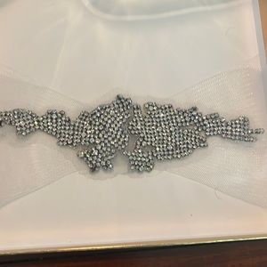 Vera Wang crystal belt